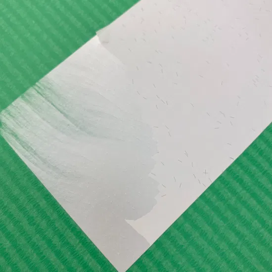 UV ファイバー セキュリティ ペーパー卵殻ステッカー破壊的なラベル素材